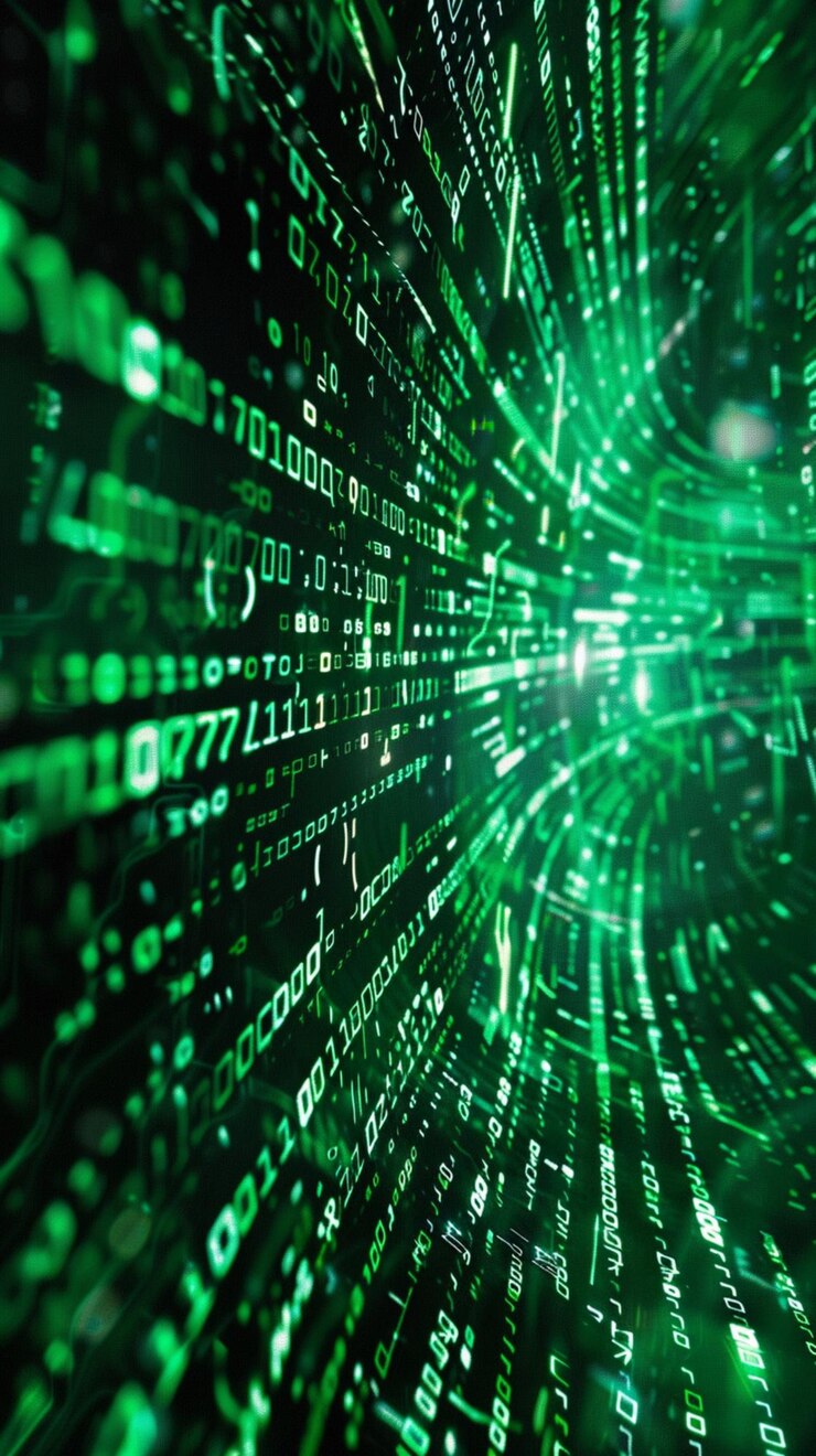 Photo digital pattern technology background