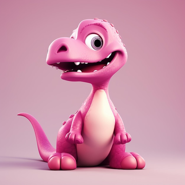 Dinosauro dei cartoni animati 3D