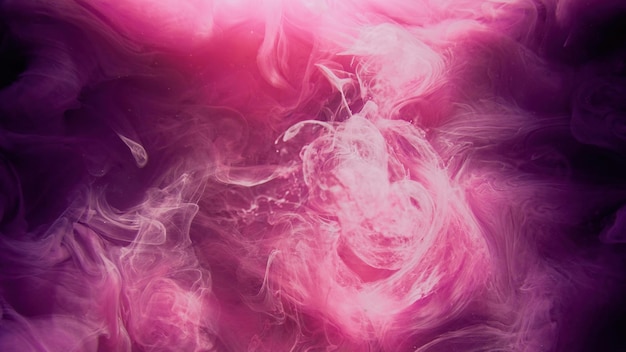 Dipingi la foschia rosa di struttura del fumo di colore di turbolenza dell'acqua