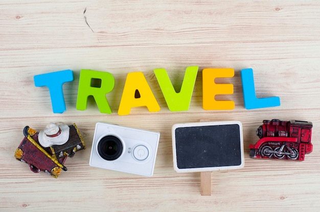 Direttamente sopra la ripresa del testo di viaggio scrivendo ardesia sul tavolo