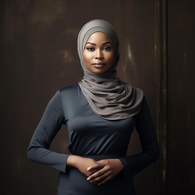 Direttrice d'azienda di hijab