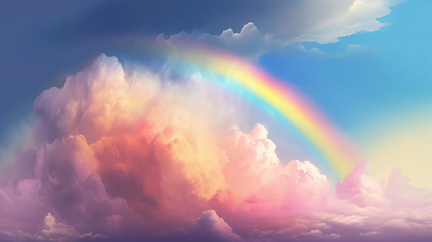 Disegnare l'arcobaleno tra le nuvole IA generativa