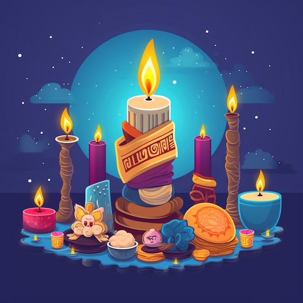 Disegni animati di Hanukkah