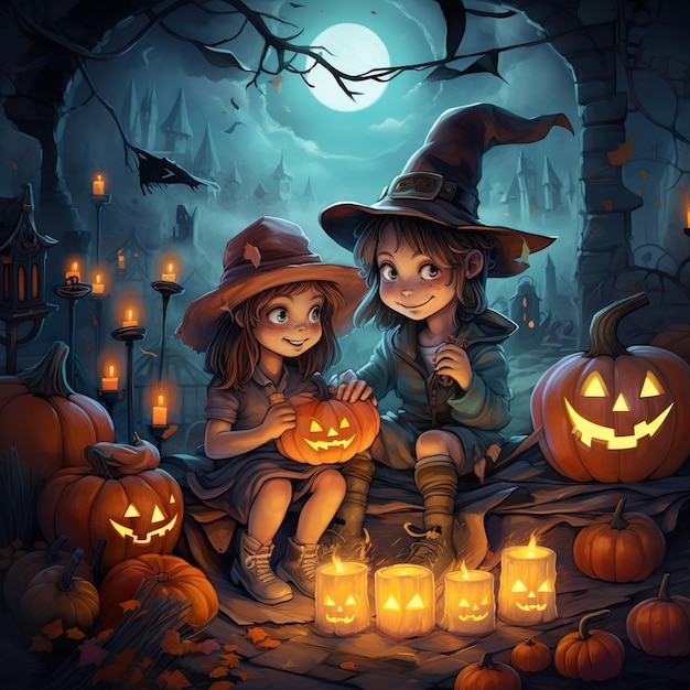 Disegni di Halloween per bambini