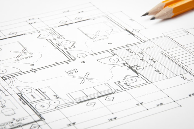 Disegni di pianificazione della costruzione