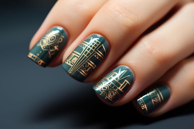 disegni magnetici per nail art dell'anno