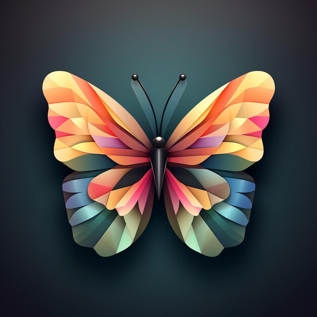 Disegno a farfalla