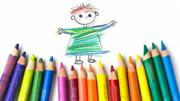 Disegno a matita di un leader o un sovrano preferito di Childs