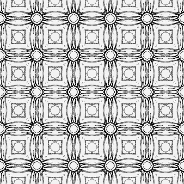 Disegno ad acquerello Chevron bianco e nero carino