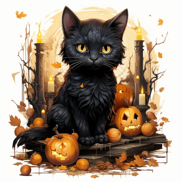 Disegno artistico di Halloween