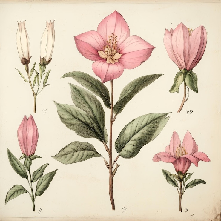 Foto disegno classico di fiori può essere utilizzato come sfondo
