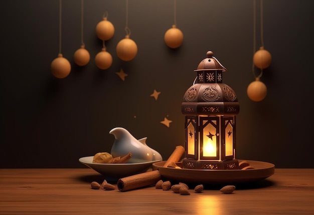 Disegno della lanterna del Ramadan