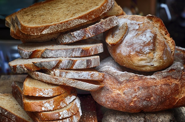 Disegno dettagliato del pane