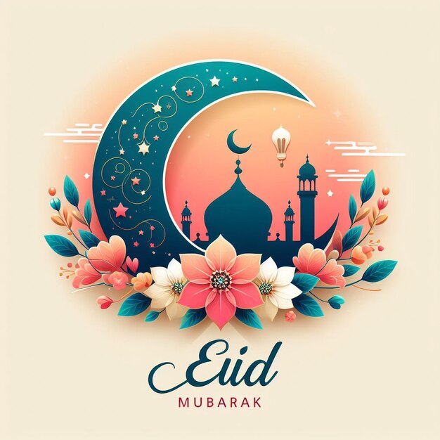 Disegno di Eid Mubarak