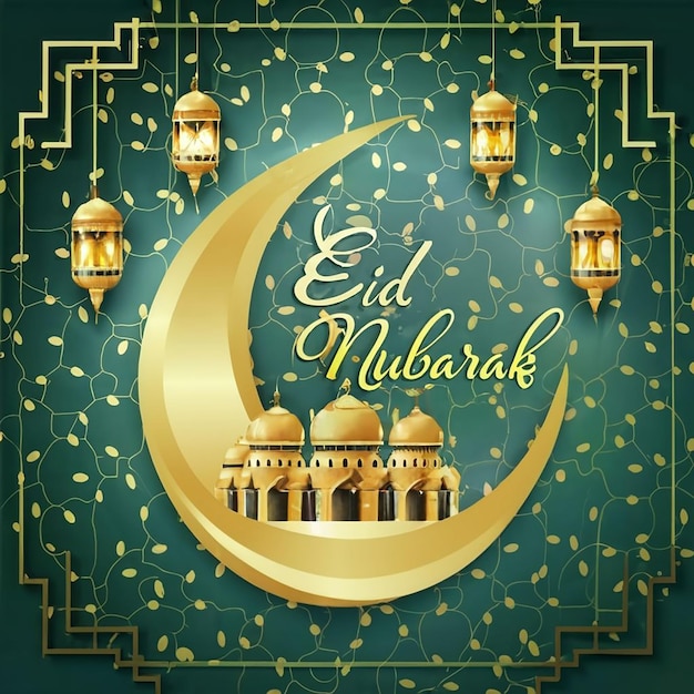 Disegno di Eid Mubarak