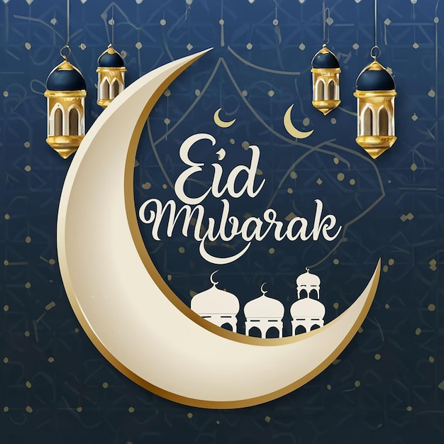 Disegno di Eid Mubarak