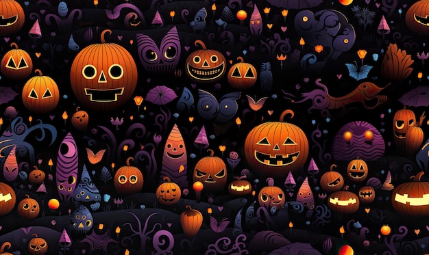 Disegno di Halloween Sfondio