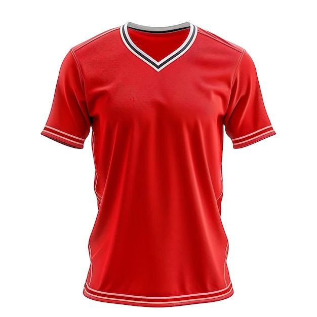 Disegno di maglia sportiva rossa astratta per calcio, calcio, corse, giochi, ciclismo e corsa