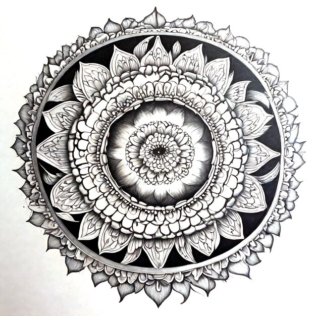 Disegno di mandala