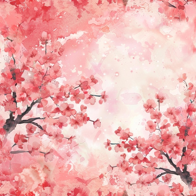 Disegno di sakura giapponese