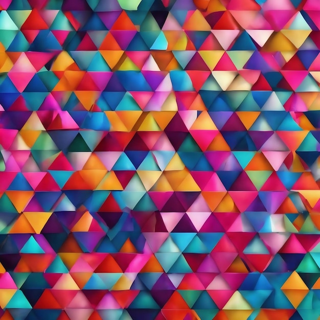 Disegno di sfondo astratto a triangolo 3d