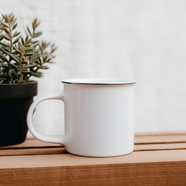 Disegno di sfondo del mockup della tazza