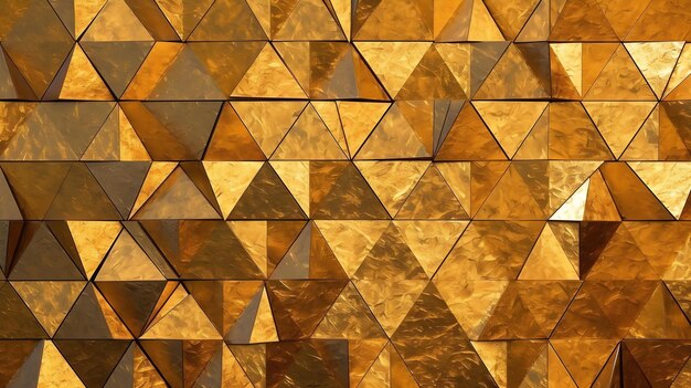 Disegno geometrico dorato di lusso astratto