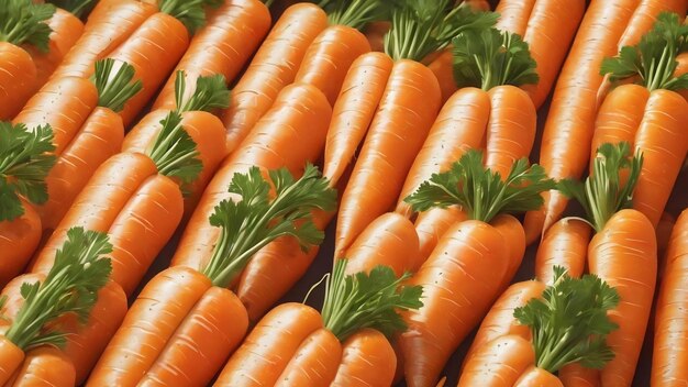 Disegno lineare di carote arancioni
