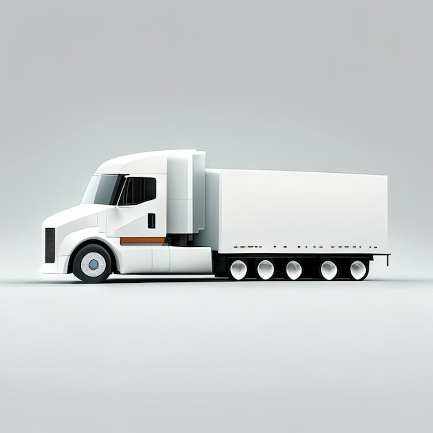 Disegno minimalista del camion