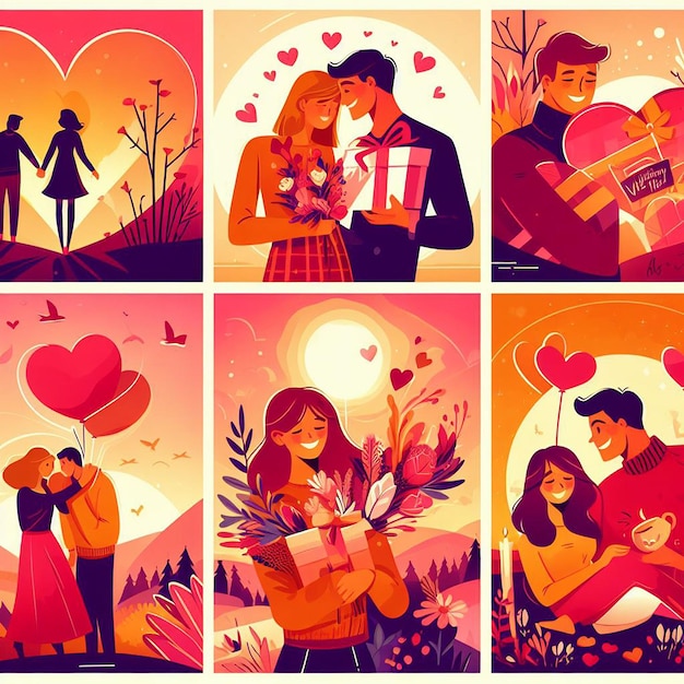 Disegno per l'evento di Happy Valentine's Day