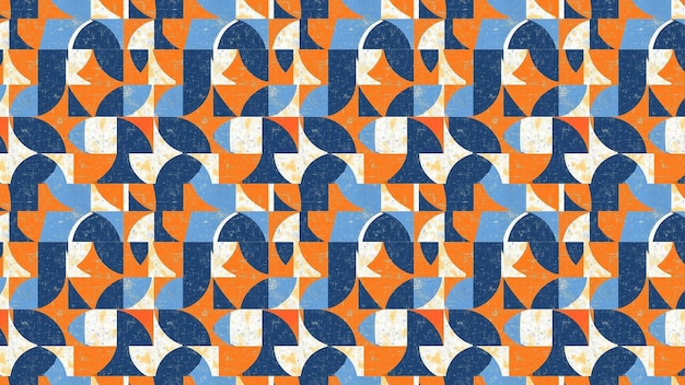 Disegno retro geometrico