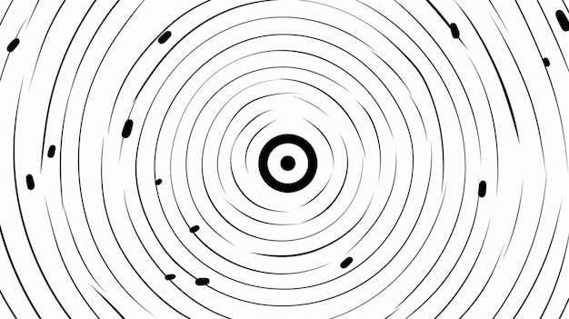 Disegno senza cuciture della freccia al centro della linea di destinazione