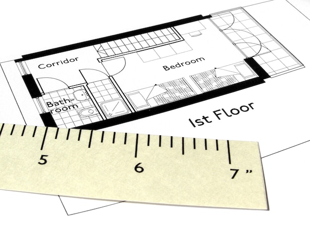 Disegno tecnico della casa