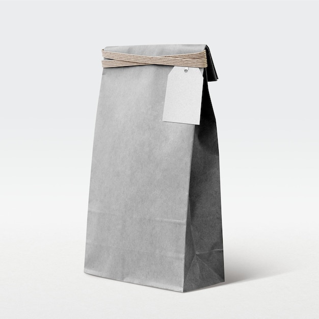 Disegno trasparente di mockup di borsa di carta png