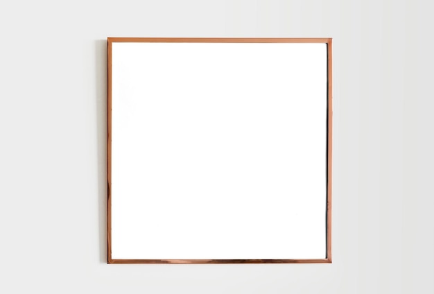 Disegno trasparente di mockup png della cornice a parete