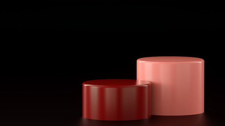 Foto display cilindrico 3d