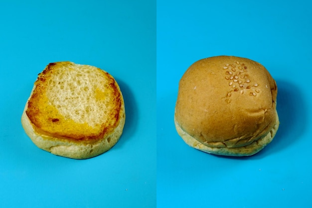 display della ricevuta del pane di hamburger