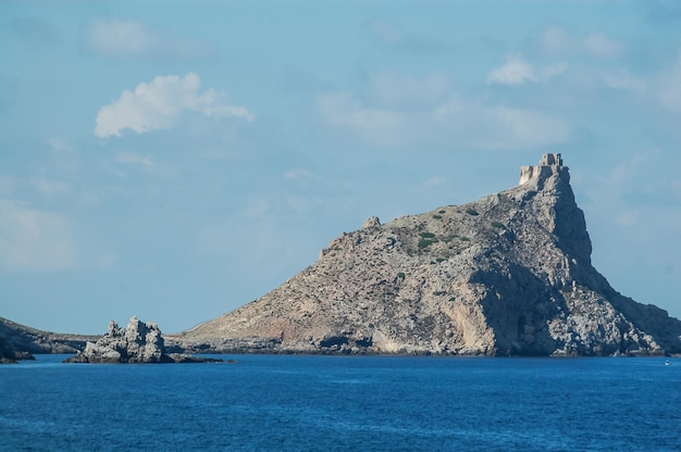Disponibile anche in immagine Vista delle Isole Egadi