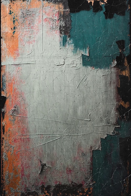 Distressed Painted Wall con Paint Texture Grunge Street Style Immagine JPG ad alta risoluzione urbana