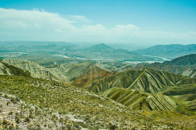 Distretto del passo ToguzToro della regione di JalalAbad nel Kirghizistan occidentale