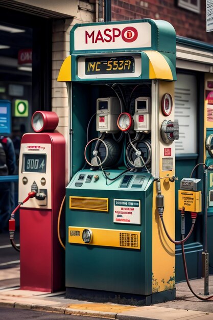 Distributore automatico di pile di ricarica della macchina per il rifornimento automatico della macchina per il rifornimento di carburante della stazione di servizio per auto