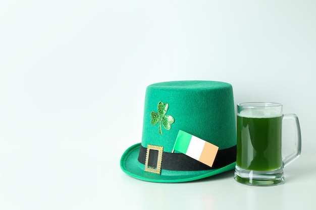 Diversi accessori StPatricks Day spazio per il testo