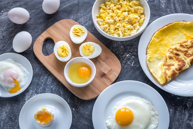 Diversi modi di cucinare le uova