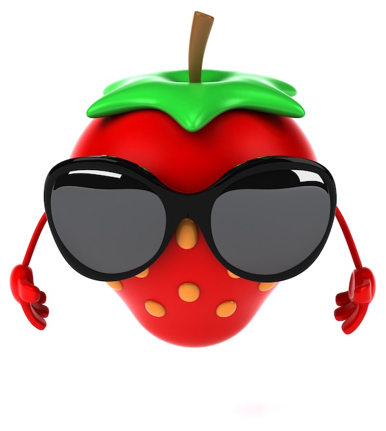 Divertente animazione alla fragola