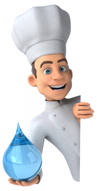 Divertente animazione da chef
