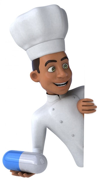 Divertente animazione da chef