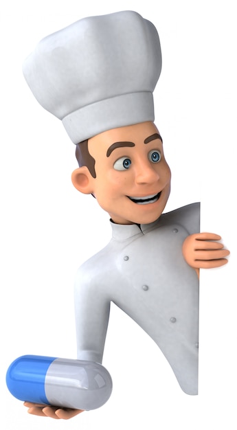 Divertente animazione da chef