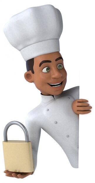 Divertente animazione da chef