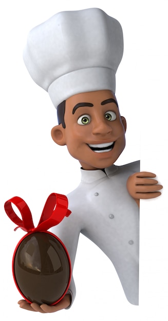 Divertente animazione da chef