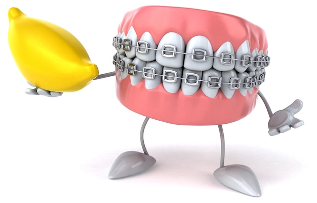 Divertente animazione dei denti